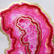 Draw A Pink Agate Slice For National Pink Day Tombow Usa Blog Agate Art National Pink Day Geode Art