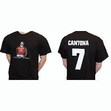 Eric cantona when i think football. Eric Cantona Man S T Shirt United Football Legend Unofficial Fan Shirt Red Merch