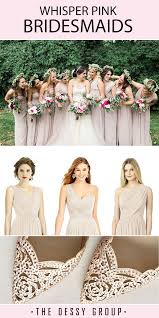 Pretty Soft Neutral Pink Bridesmaids Dresses From The Dessy Group Blush Pink Bridesmaid Dresses Dessy Bridesmaid Dessy Bridesmaid Dresses