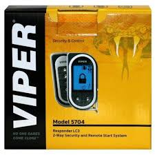 Viper 5704v Full Feature Car Alarm With Remote Start And 2 Way Pager Car Alarm Remote Start Car