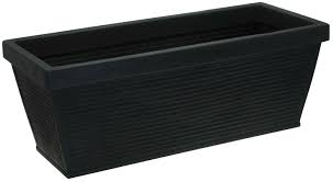 In this roundup of the best trough planters, we found 8 stunning examples of troughs from using trough planters, whether indoors or outdoors, is a good way of. 100cmlarge Ribbed Stone Effect Plastic Flower Trough Plant Pot Garden Planter 8711295915987 Ebay