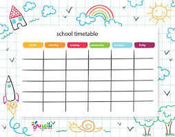 جدول حصص اسبوعي جاهز للطباعة جدول فارغ للطباعه 2019 2020 بالعربي نتعلم School Schedule School School Timetable
