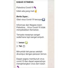 We did not find results for: Fakta Atau Hoaks Benarkah Minum Teh Panas Yang Dicampur Perasan Lemon Bisa Bunuh Corona Cekfakta Tempo Co