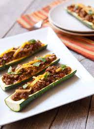 Recipe Grilled Zucchini Boats With Beef Cheddar Recipe Beef And Cheddar Recipe Zucchini Boat Recipes Recipes