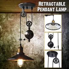 ceiling lights, pulley pendant light