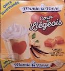 Cœur De Liégeois Vanille Cœur Caramel Beurre Salé