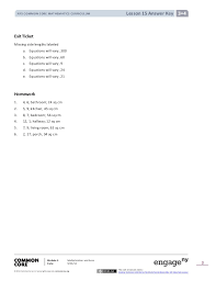Fraction equivalence, ordering, and operations. Module 4 Answer Key