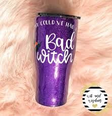Are You A Good Witch Or A Bad Witch Tumbler You Could Ve Had A Bad Witch Glitter Tumbler Halloween Glitter Tumbler Funny Glitter Tumbler A Glitter Tumbler The Worst Witch Tumbler Funny