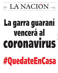 Tapas de diarios con mensaje positivo contra el Coronavirus | La ...