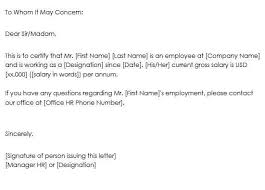 Sample Employment Verification Request Letters With Responses