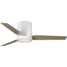 52 casa elite modern hugger low profile ceiling fan. Braden 44 Inch 3 Blade Matte White Led Indoor Hugger Ceiling Fan 44 In X 44 In X 9 8125 In Overstock 32358079