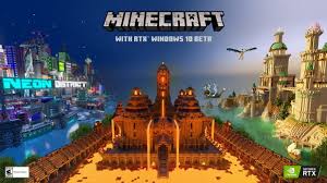 Beta De Minecraft Com Rtx Para Windows Traz Belissimos Graficos Em Ray Tracing Em 2020 Minecraft Blocos De Minecraft Mundo Dos Games