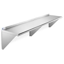 Check spelling or type a new query. Gridmann Stainless Steel Floating Shelf 14 X 60 Silver Walmart Com Walmart Com