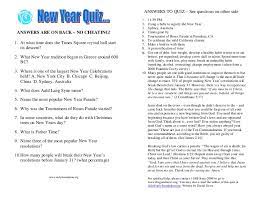 I hope you've done your brain exercises. New Year Quiz Tract