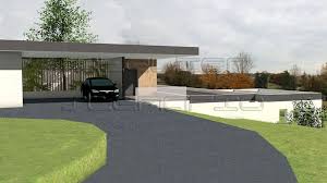 Maison Contemporaine Avec Niveaux Decales Pour S Adapter A La Pente Villa Escale Maison Sur Terra Plan Maison Architecte Plan Maison Maisons Contemporaines