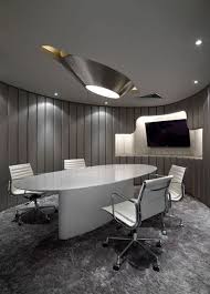 Singapore Studio Ministry Of Design Have Completed An Office Building In Singapore Which Features Strips Board Room Design Office Interior Design Meeting Room
