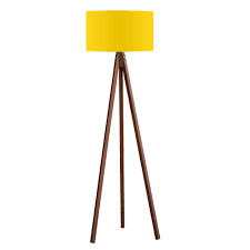 Evmanya Bs Maison 3 Ayakli Tripod Lambader Sari Kahve Indirimde Abajur Lamba Avize