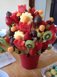 Diy Edible Arrangement With Fresh Fruits And No Citric