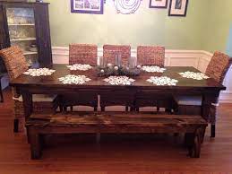 Farmhouse Table Farmhouse Table Rustic Table Hand Crafted Furniture