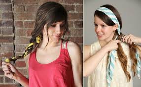 Hair scarves are a big trend this season. How To Tie A Scarf In Your Hair Hair Scarf Tutorial Scarf Hairstyles Ways To Wear A Scarf