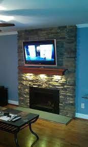 Browse a wide range of bathroom sinks in a selection of styles, well suited to contemporary, modern and traditional style bathrooms alike. Led Puck Lights Under Your Fireplace Mantel Diy Fireplace Mantel Home Decor Stone Fireplace Corner Fireplace Makeover Stone Fireplace Decor Diy Fireplace