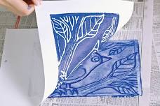 Styrofoam Printmaking, ages 12-16 yrs