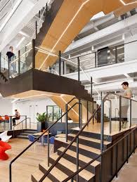 Office Tour Trend Micro Offices Austin With Images Stairs Design Commercial And Office Architecture Stairs