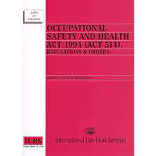 Table of contents (the table of contents is not part of the statute). Occupational Safety And Health Act 1994 Act 514 Regulations Orders As At 15th October 2020 Shopee Malaysia