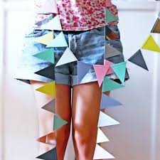 Der unterschied zwischen den beiden dokumenttypen ist. Easy Peasy Wimpelkette Aus Papier Handmade Kultur Basteln Basteln Mit Papier Wimpelkette