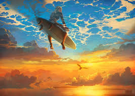 Beautiful World By Rhads On Deviantart Art Du Surf Art A Theme Surf Dessin Surf