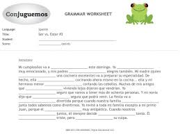 Luego completa las frases usando el verbo ser o estar conjugado correctamente. Ser Vs Estar 3 Worksheet For 6th 9th Grade Lesson Planet