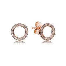 Buy pandora women's 925 sterling silver earrings at amazon fashion. Authentic Pandora Earrings Pandora Signature Stud Earrings Rose Gold With Cubic Zirconia 92 5 Sterling Silver Women S Earrings Not Pawnable Women S Fashion Jewelry Organizers Rings On Carousell