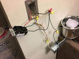 Run cables into the box and clamp them. Wiring A New Switch To Recessed Lights Diy Home Improvement Forum