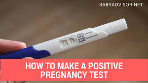 How To Make A Positive Pregnancy Test How To Make Your Pregnancy Test Positive Youtube