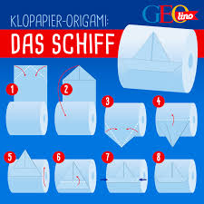 Basteln Mit Klopapier Klopapier Toilettenpapier Origami Bastelanleitungen