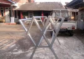 Membuat jemuran lipat dinding dari baja ringan how to make shelves for shoes using pvc pipe membuat jemuran baju sekaligus tempat gantungan dari bahan pipa plastik nyesel jika gak. Tempat Jemuran Baju Wungu Aplikator Rangka Bajaringan Facebook