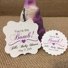 Bath bomb baby shower favor. Bath Bomb Favor Tags Baby Shower Bridal Shower Bachelorette Etsy Baby Shower Favors Baby Shower Party Themes Popular Baby Shower Favors
