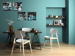 Decorate the kitchen side to represent a dining room, for example by hanging a picture of a family around a dining room table or of a. Buy Thrlveart Dining Room Wall Decor Kitchen Wall Art Black And White Wall Art Teal Wine Cup Decor Modern Art Wall Decor For Living Room 4 Pieces Framed Canvas Art