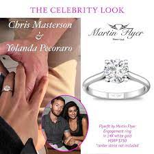 Love Chrismasterson Fiance Yolanda Pecoraro Stunning Solitaire Engagement Ring Find Your Own Shape W Engagement Rings Engagement Martin Flyer Engagement Ring