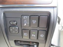 Air bag on and air bag off indicator lights srs warning light and rsca off indicator light roll sensing of curtain shield airbags off switch Japanese Used Toyota Land Cruiser Zx Zx 2018 07 Suv For Sale