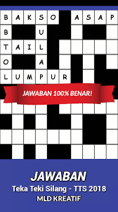 Jawaban Teka Teki Silang 2018 For Android Apk Download