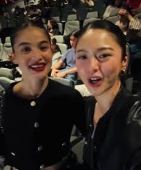 Yesterday, Anne hosted a private movie screening for her sister Vicey, with  support from Kimmy and Paulo. 🥰💙