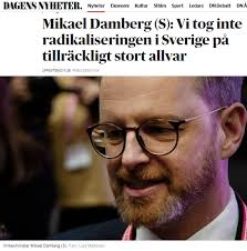 Pressträff med mikael damberg om ytterligare åtgärder mot gängkriminaliteten. Inrikesministern Radikaliseringen Har Inte Tagits Pa Allvar Petterssons Gor Sverige Lagom