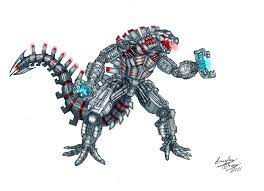 Mechagodzilla 2021 By Darkdouglas On Deviantart All Godzilla Monsters Kaiju Art Godzilla Comics