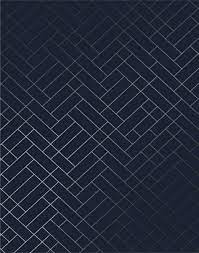 Tapet Cafe Tile Silver Navy Blue Navy Wallpaper Navy Decor Navy Blue Tile