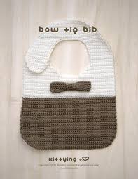 Baby Pocket Bib Baby Crochet Pattern Kittying Crochet Patterns
