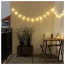Solarvet Lichterkette 24 Led Fur Draussen Solarbetrieben Kugel Weiss Ikea Deutschland Guirlande Lumineuse Jeux De Lumiere Exterieures Eclairage Terrasse