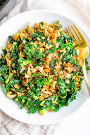 Easy Greens And Grains Bowl Eating Bird Food Recipe Delicious Healthy Lunch Recipes Lunch Recipes Healthy Lunch Recipes