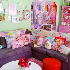 542 Likes 10 Comments Unique Boutique Of Cuteness Vinnieboyvintage On Instagram Another Weekend Over Kit Pastel Living Room Retro Home Kawaii Room