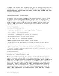 Non Profit Administrative Assistant Performance Appraisal